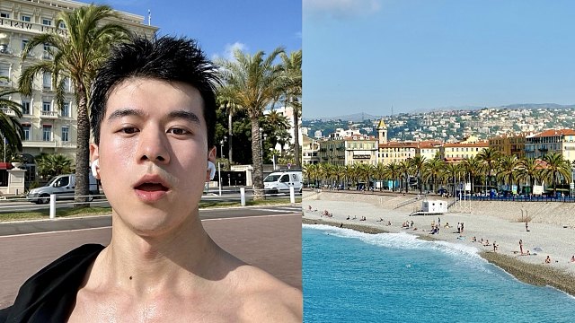 尼斯晨跑！感受這座元氣城市~
