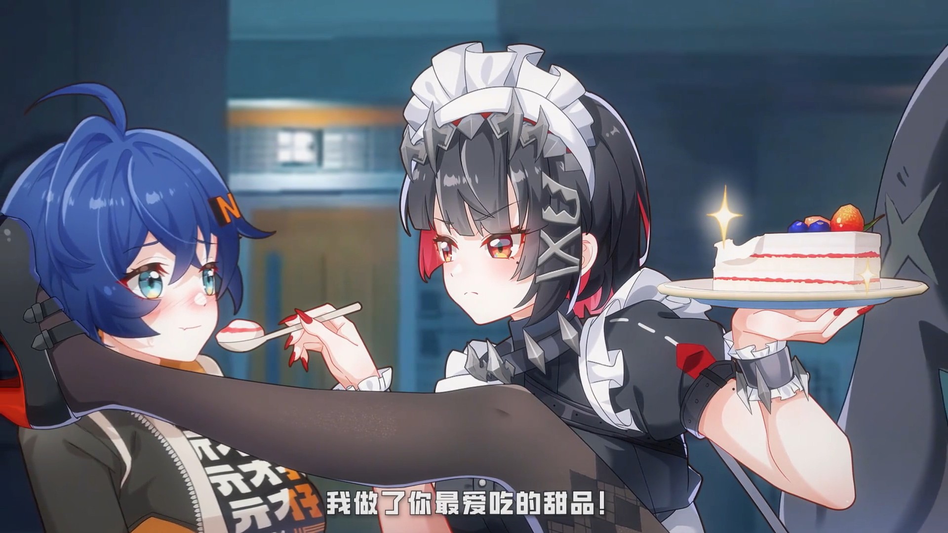 【绝区零】被艾莲小姐狠狠奖励了！！？ #绝区零公测  #绝区零艾莲 #绝区零 #二创  #小剧场