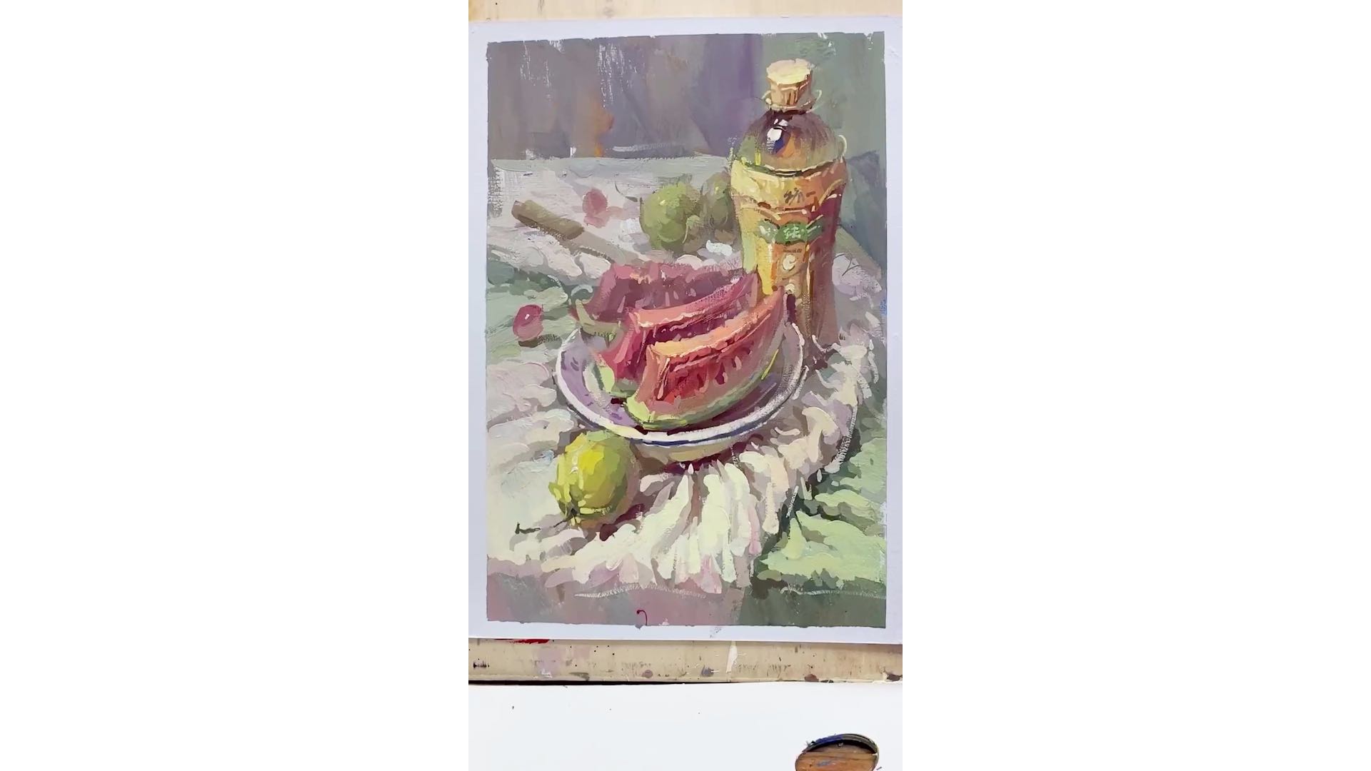 沉浸式感受美术生画画的仪式感。
