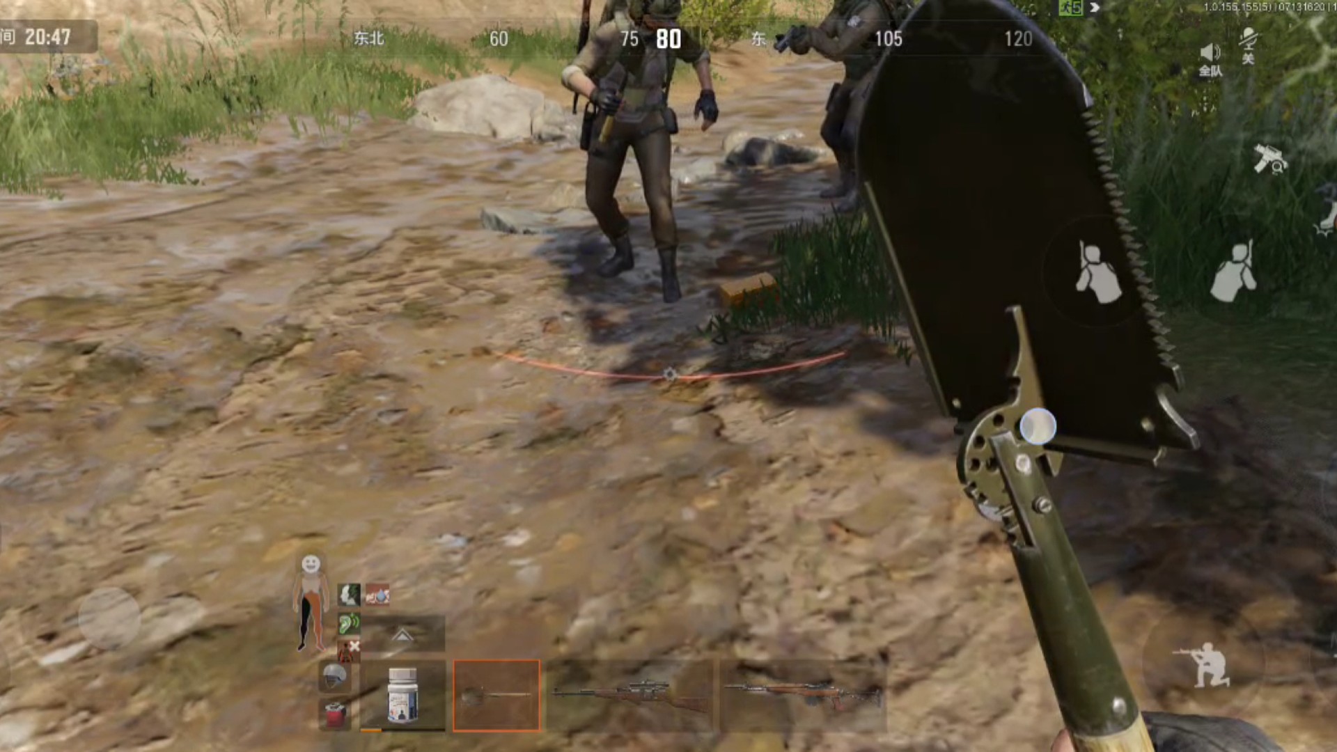 暗区突围刀仔与纯路人友好的相遇～～