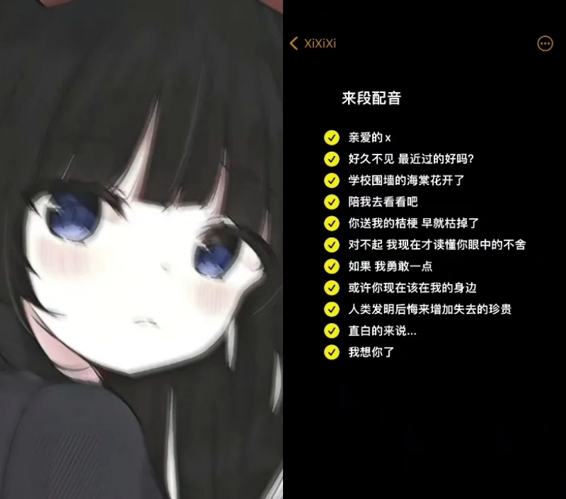 我的声音 你的身影