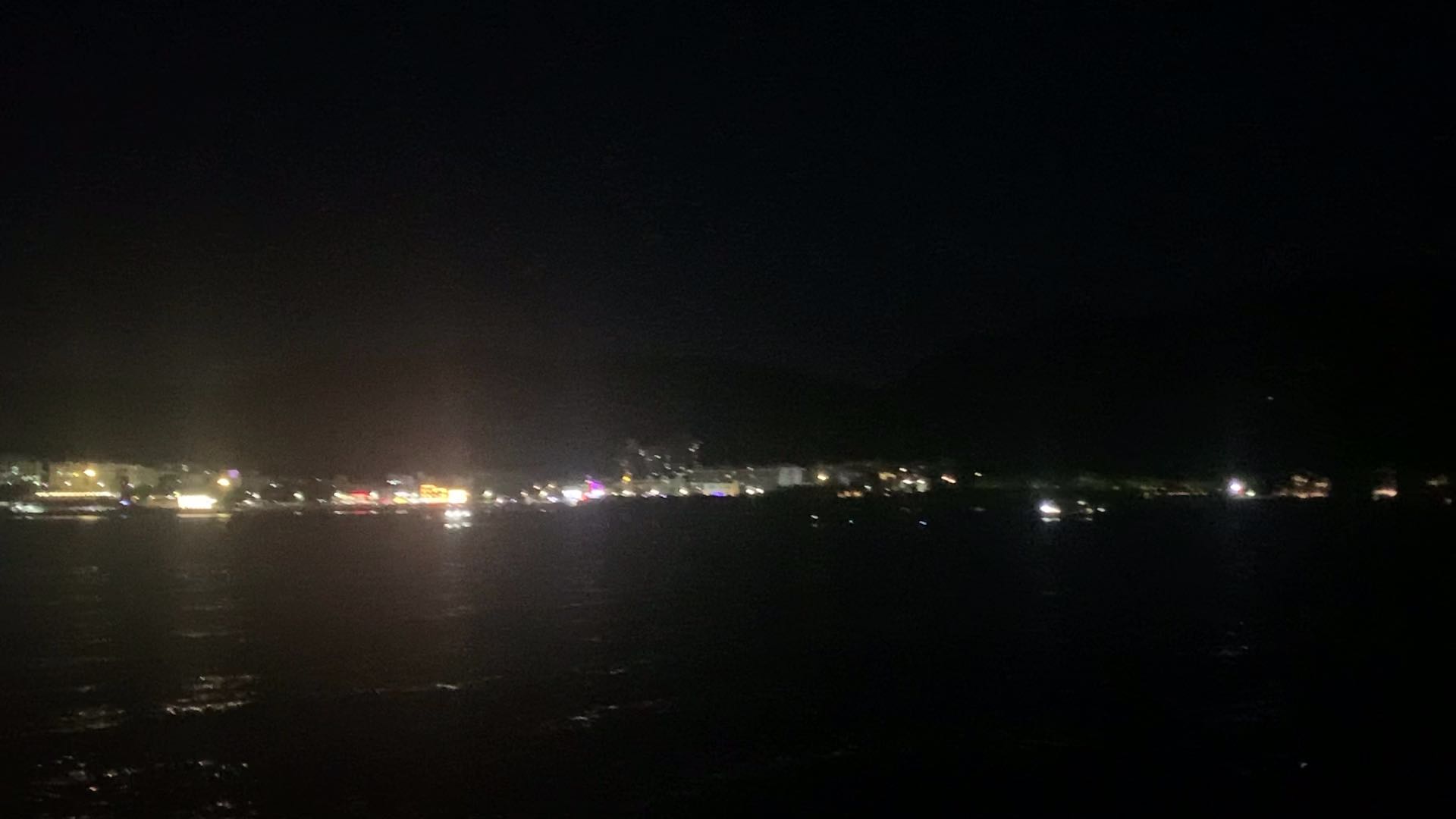 晚上的海风很舒服