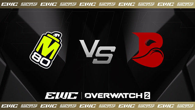 M80 vs BE EWC电竞世界杯守望先锋小组赛Day2