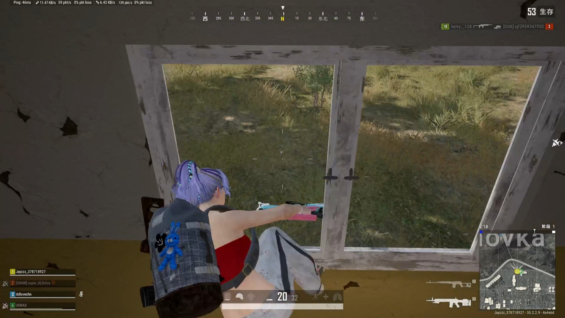 各位以后别跳机场了，落地全是狙，笑不活了