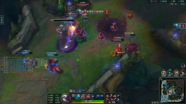 刚出的死舞和小饮魔刀还是扛不住对面的控制链