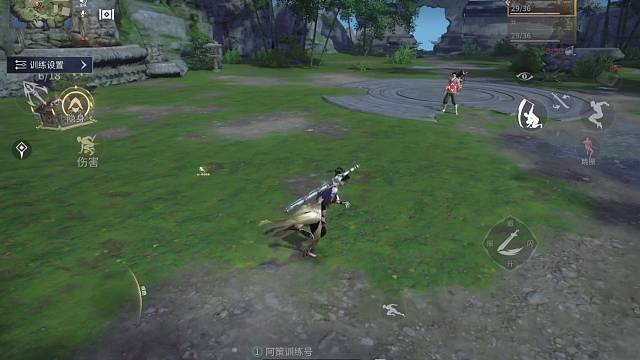 迦南帅气小连招