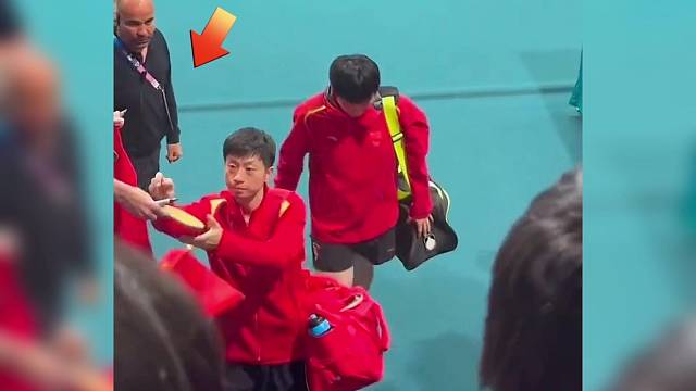 我们中国健儿向世人展示什么才是大国风范