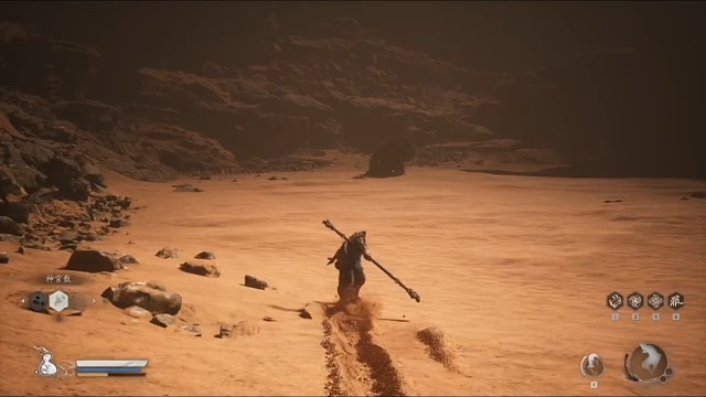 《黑神话悟空，黄风大圣boss战首通，一只小老鼠罢了、无道具纯享战斗》