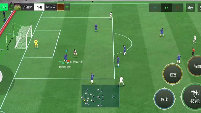 中路有足夠空當 或漏人明顯=可以邊路傳中 頭球