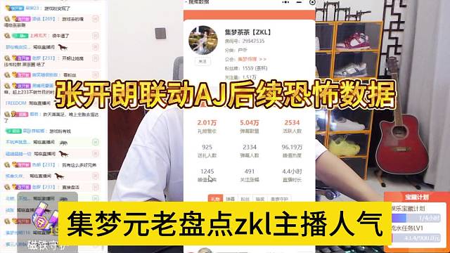 集夢(mèng)元老盤(pán)點(diǎn)恐怖人氣：張開(kāi)朗和AJ真猛