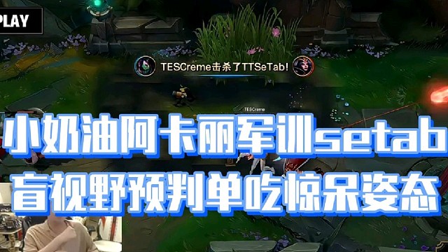 小奶油阿卡麗軍訓(xùn)setab
盲視野預(yù)判單吃驚呆姿態(tài)