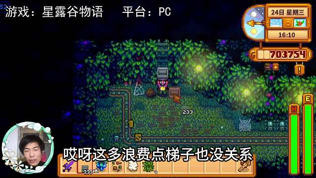 【星露谷物語(yǔ)】120層，直接下梯子！