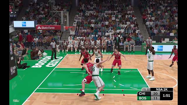 紀元1賽季-公牛vs凱爾特人 上半場 52-42