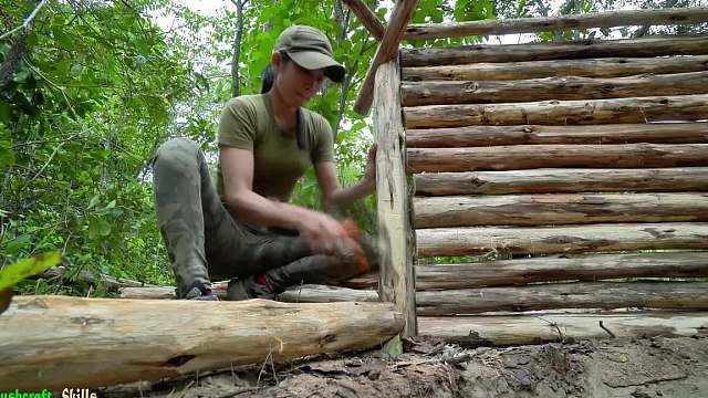 建造地下木屋，從頭到尾(2)