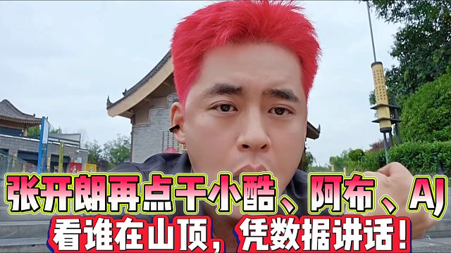 張開朗再次點干小酷、阿布、AJ
看誰在山頂，憑數(shù)據(jù)來講話！