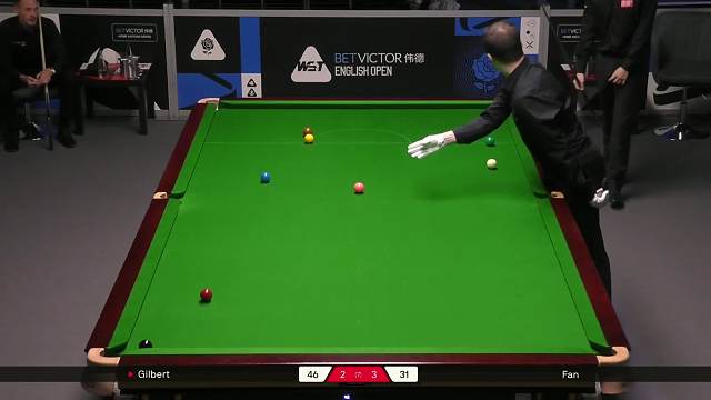4—2決勝局！范爭一神級斯諾克橫掃英格蘭公開賽，對手解球解哭了