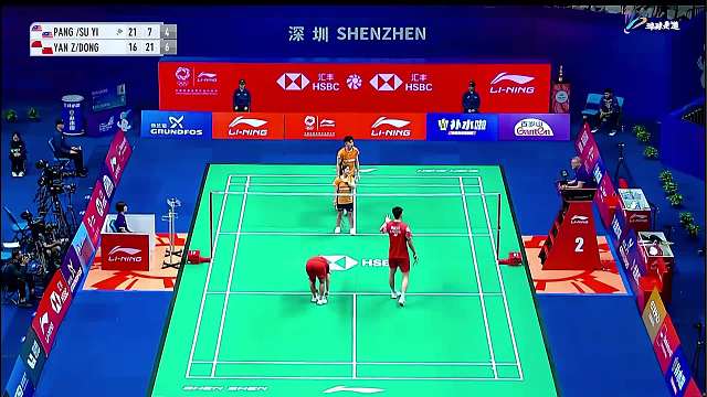 馮彥哲/黃東萍v許邦榮/鐘舒韻中國羽毛球大師賽