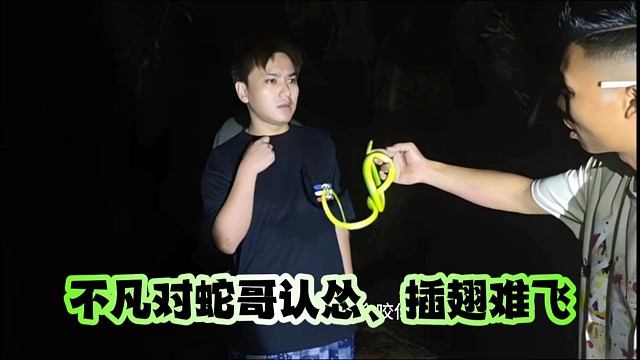 不凡對蛇哥認(rèn)慫、插翅難飛