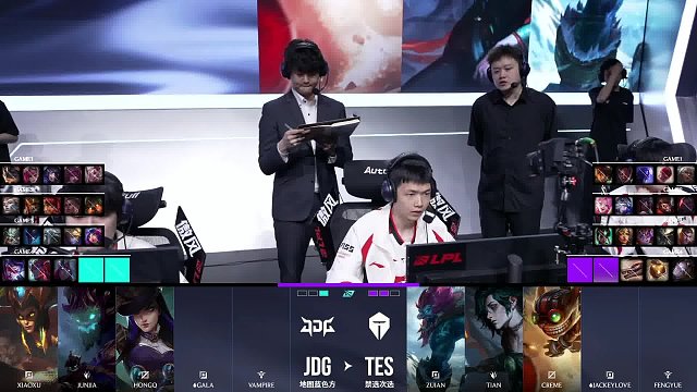 分析JDG與TES的BP策略