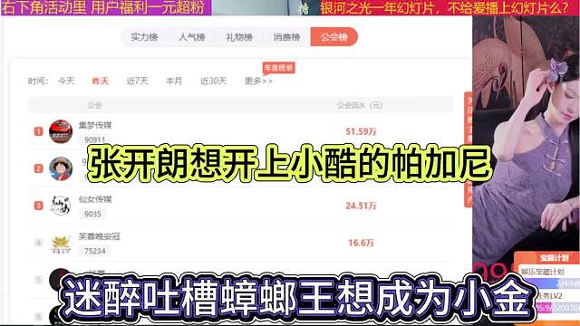 迷醉吐槽蟑螂王成為小金，還想開小酷的帕加尼