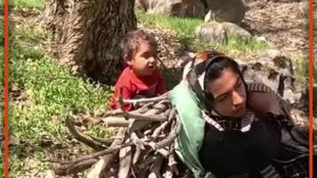 米娜带孩子们进城购买材料升级农场，还给三个孩子买了一些衣服，伊朗女人米娜婆婆最近进展242#米娜 #