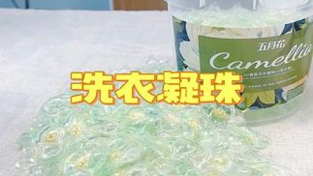 兩大桶山茶花洗衣凝珠，真的太好聞了，洗衣服也干凈柔軟#洗衣凝珠 #洗護(hù)好物