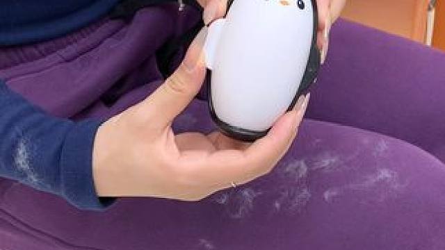 神奇的粘毛器!不僅能輕松清理頭發(fā)和貓貓狗狗掉落的毛發(fā)，水一沖就干凈能繼續(xù)用了 #粘毛神器  #養(yǎng)貓人