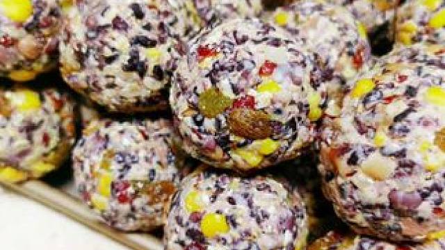 無(wú)糖八寶粘豆包來(lái)啦，女生友好的健康主食，超好吃的低卡碳水，軟糯香甜，口感綿密，營(yíng)養(yǎng)豐富#粘豆包 #低