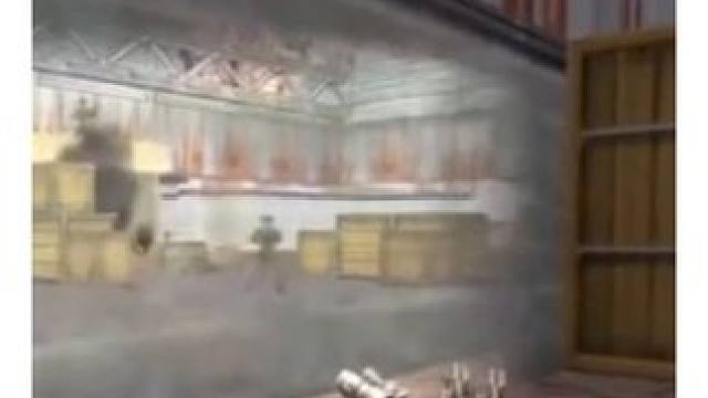 不能開(kāi)掛，就把自己練成外掛！ #搞笑 #離譜 #游戲 #csgo