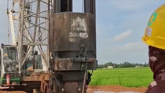 單缸柴油打樁機