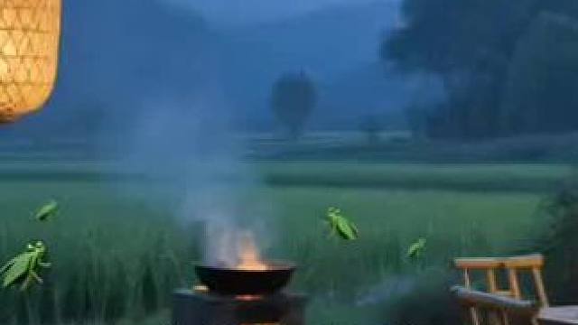 你有多久沒有接過長輩夾的菜了呢#鄉(xiāng)村夜景 #隔輩親 #鄉(xiāng)村生活 #ai生成 #長輩的愛