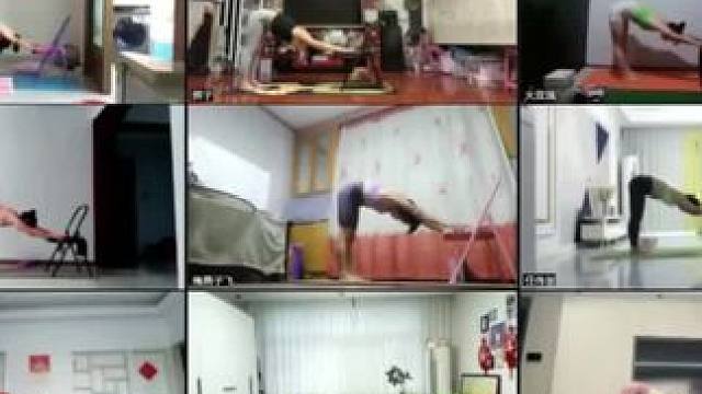 椅子瑜伽 #瑜伽日常 #因為熱愛所以堅持 #運(yùn)動爆汗 #堅持的意義 #椅子瑜伽 5:40～7:00早