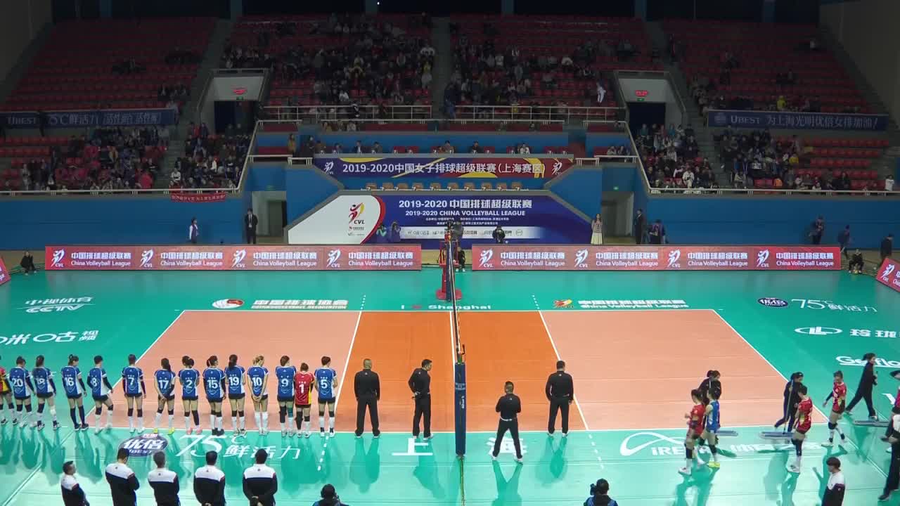 排超第13轮：上海-广东（第一局）