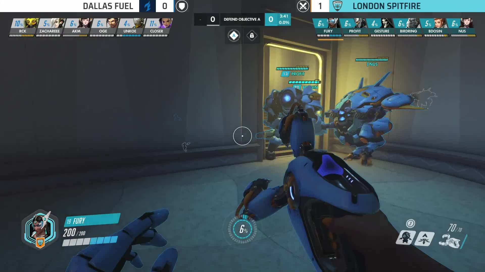 达拉斯燃料队 vs 伦敦喷火战斗机队 季前赛Day2第二场