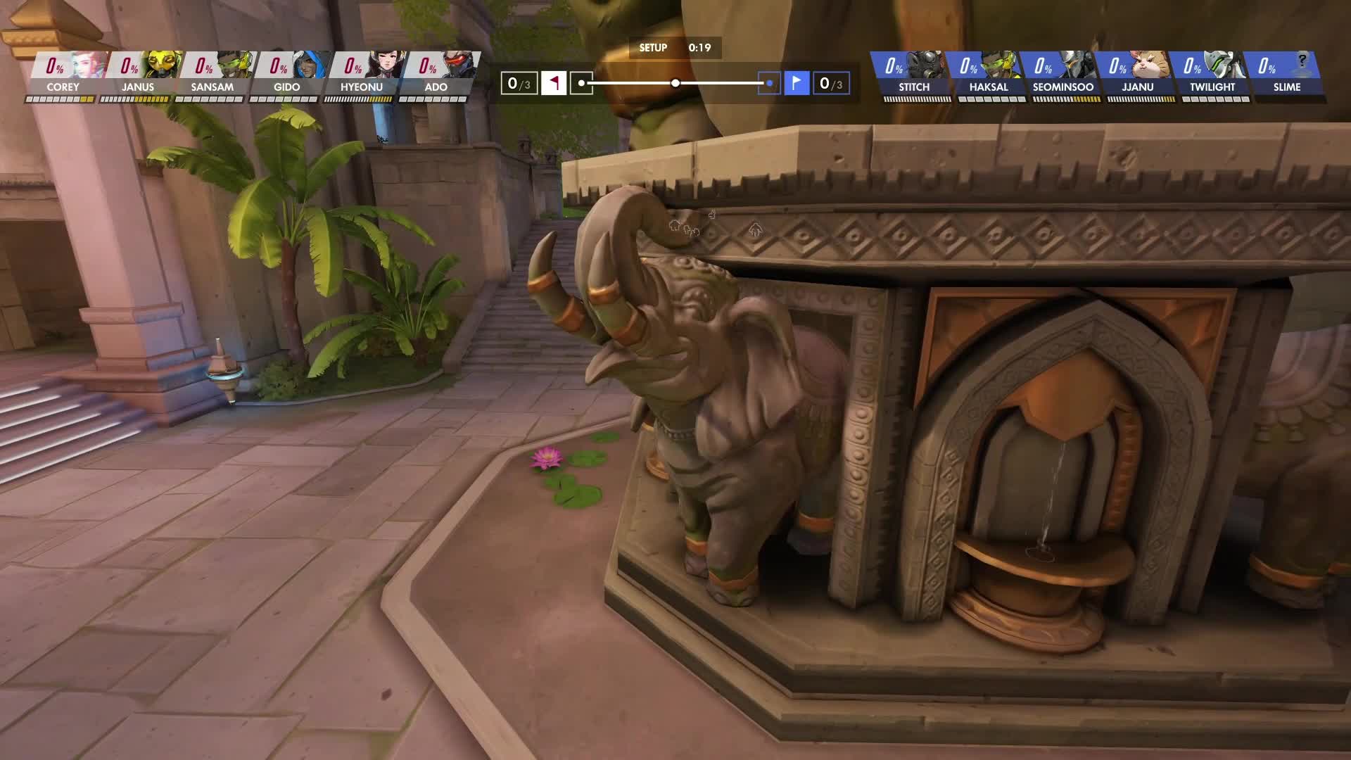 VAN vs WAS 6v6夺旗赛第一场