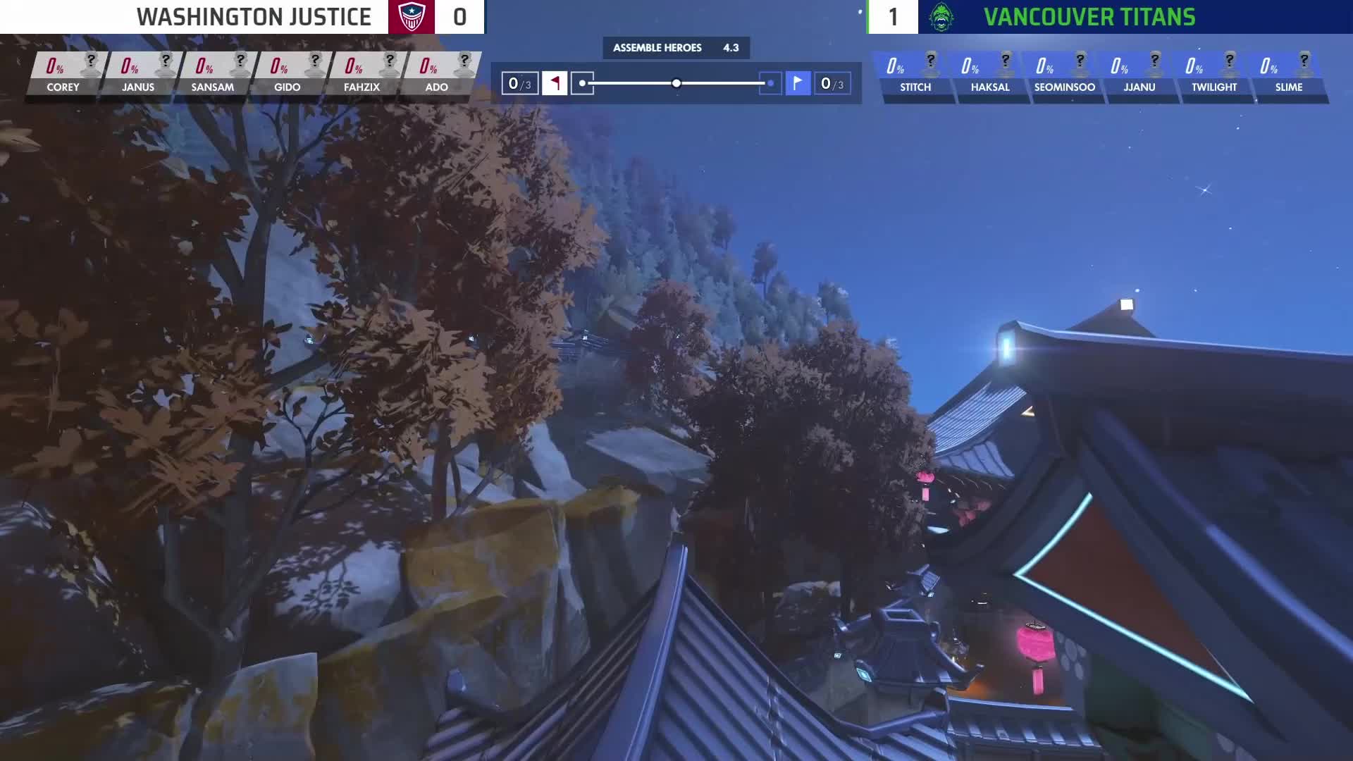 WAS vs VAN 6v6夺旗赛第二场