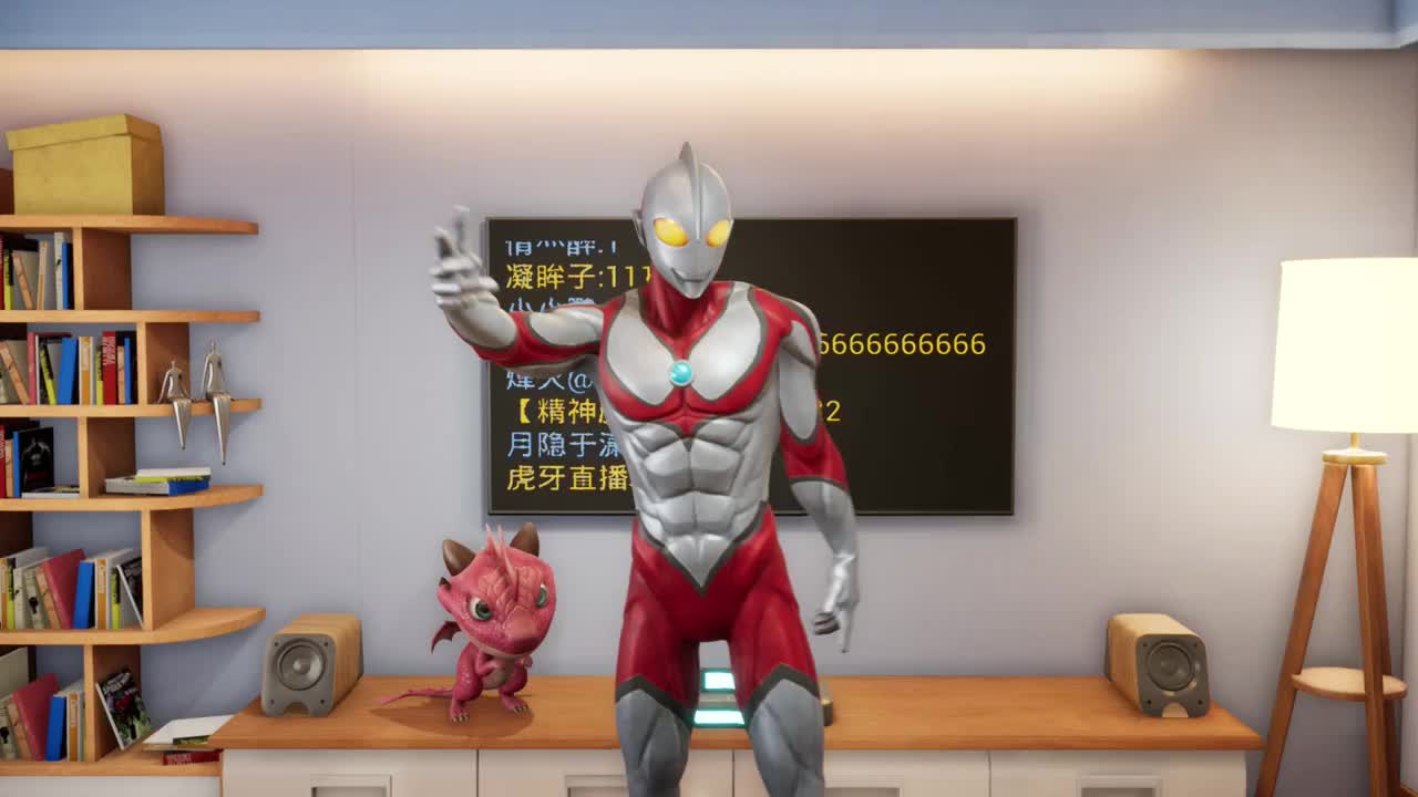 极限劈叉，来PK啊，无知的地球人