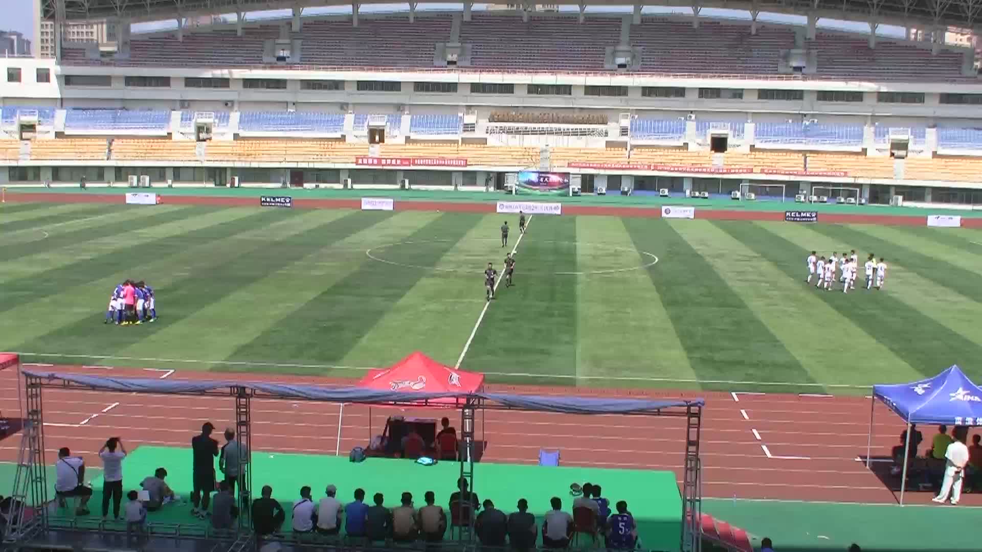 2019江西省足球协会杯U18第一轮：抚州（蓝）VS新余（白）