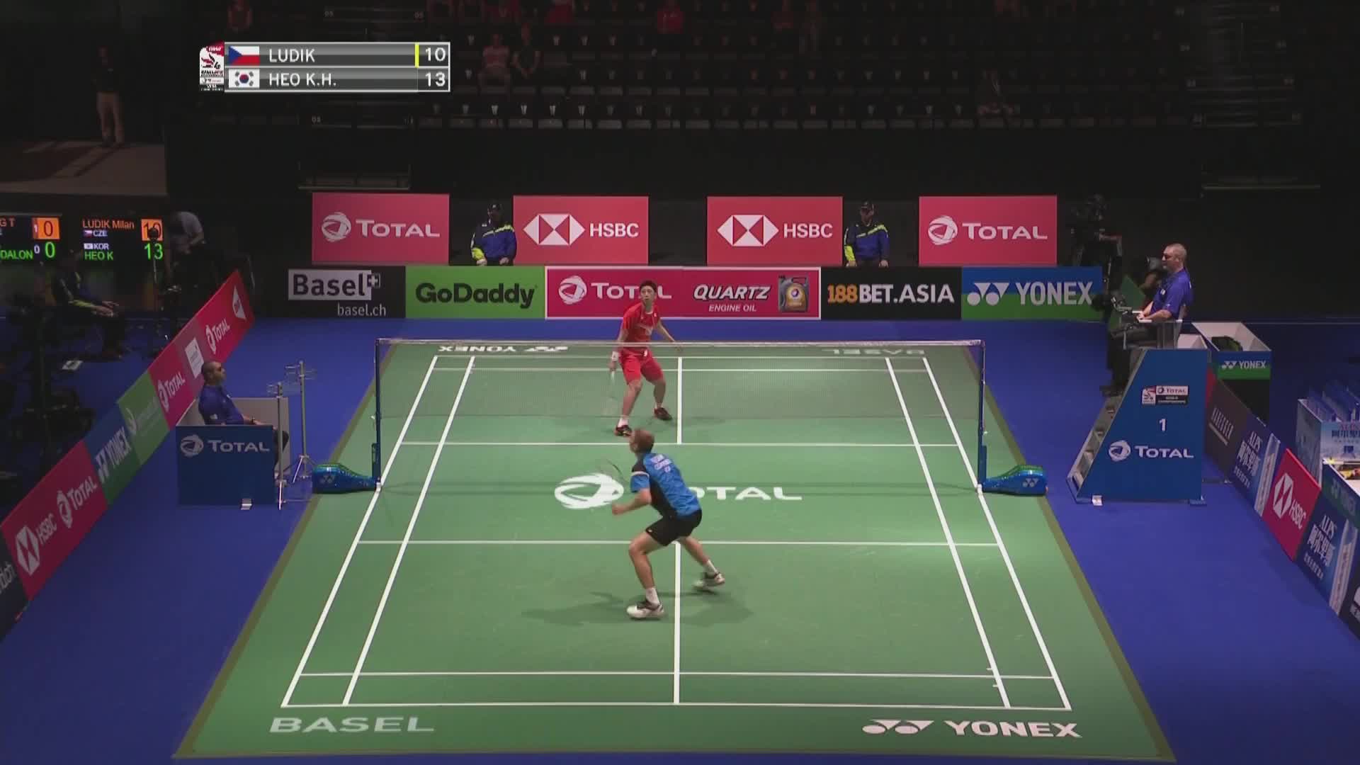 8.19 米兰·卢迪克vs许侊熙 整场录像