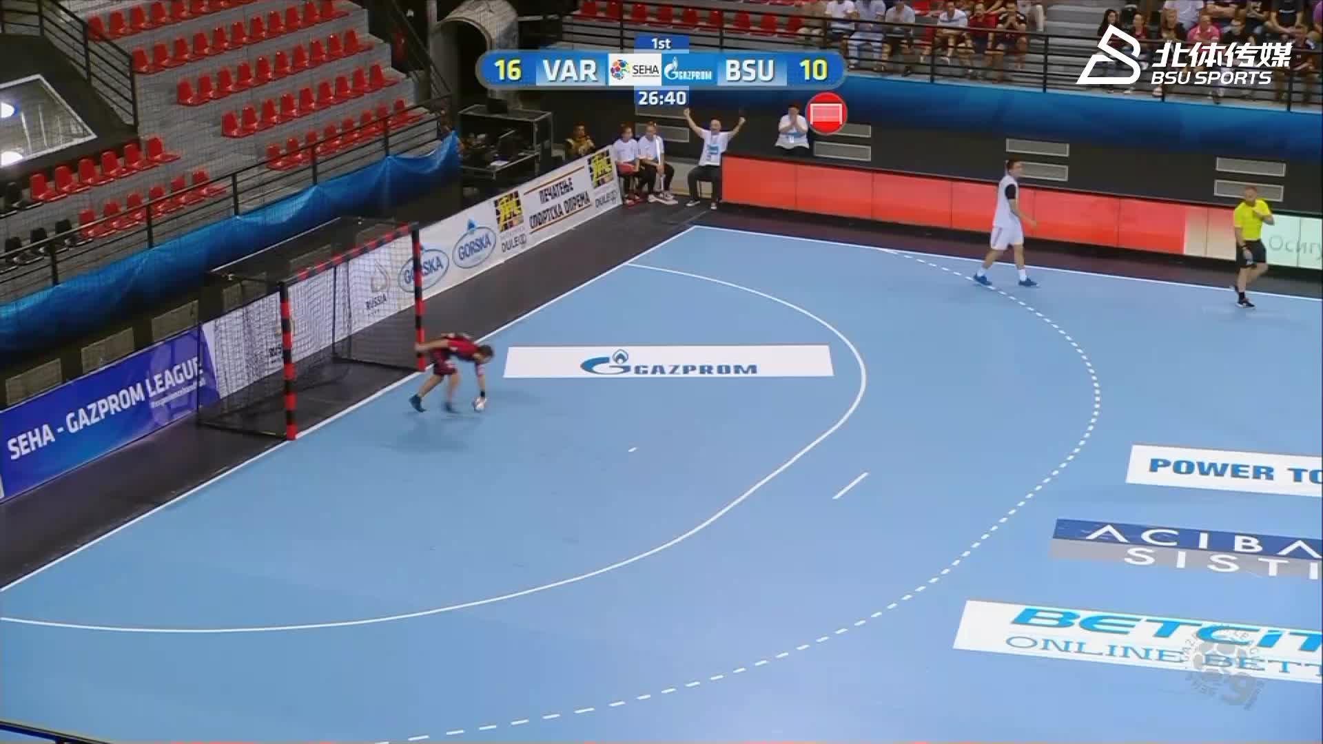 北京体育大学vs斯科普里瓦尔达尔 东南欧手球联赛3