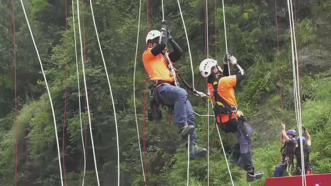 2019绳命国际绳索救援上攀赛02