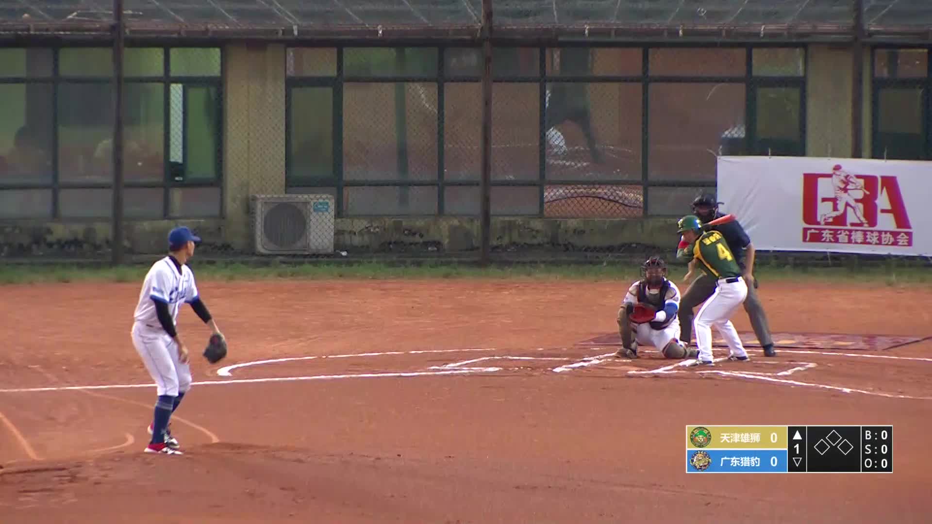 中国棒球职业联赛：天津雄狮—广东猎豹