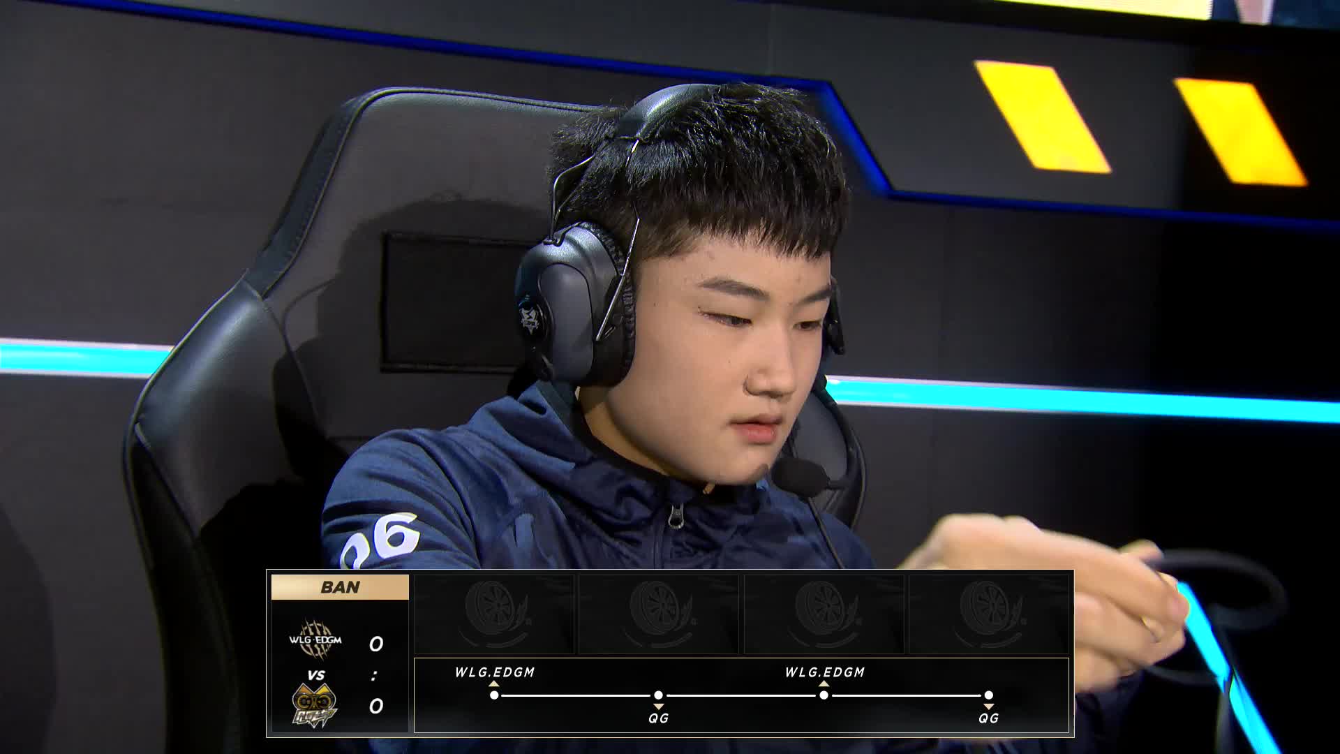 WLG.EDGM vs QG_组队竞速_2019QQ飞车手游S联赛秋季赛第四周_DAY3