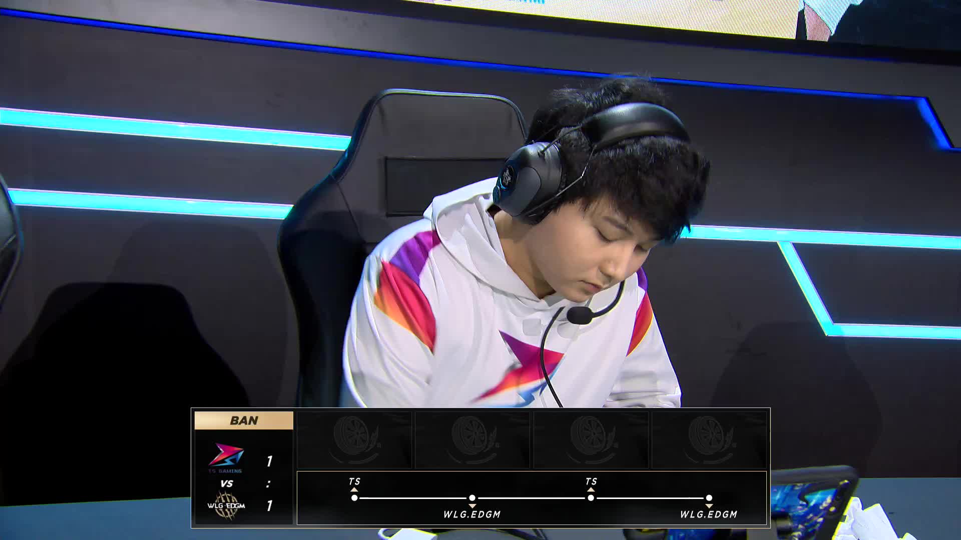 WLG.EDGM vs TS_个人竞速_2019QQ飞车手游S联赛秋季赛第五周_DAY1