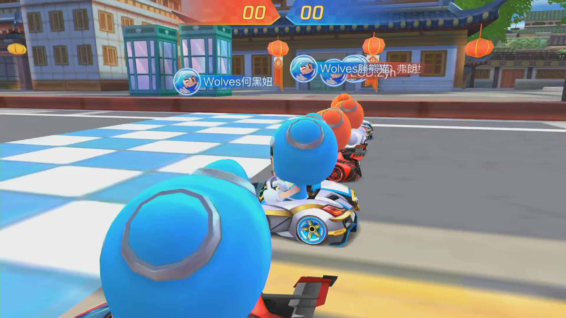 LGD vs Wolves_团队竞速赛_跑跑卡丁车手游P1职业联赛预选赛_DAY7