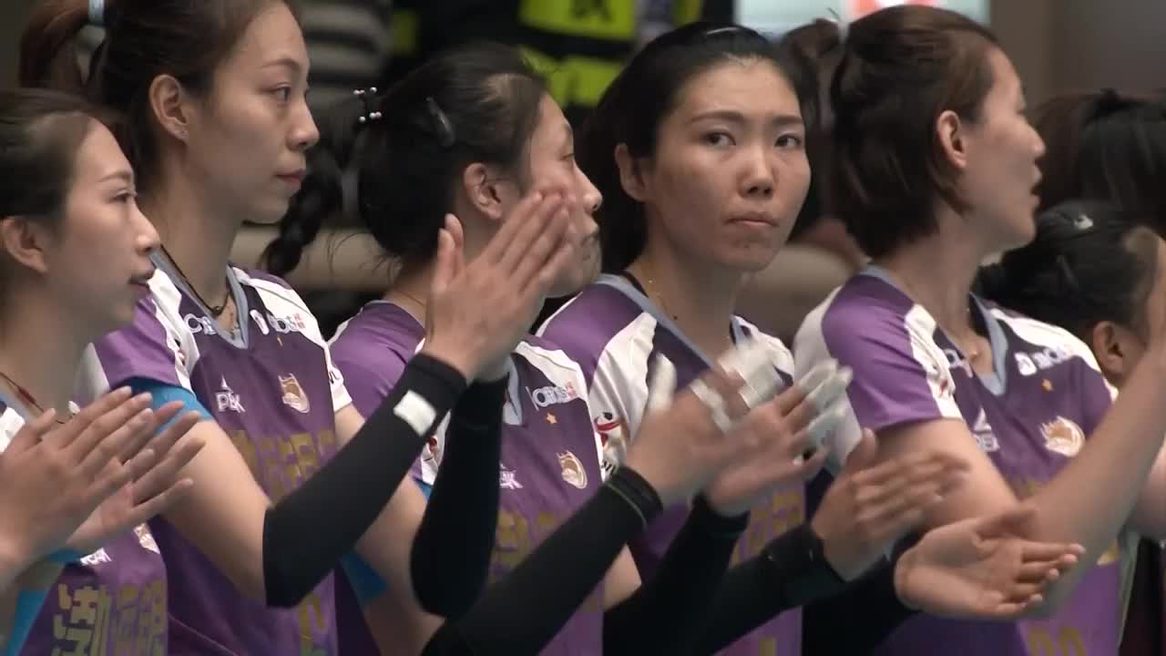 中国女子排球超级联赛 天津-河南 01
