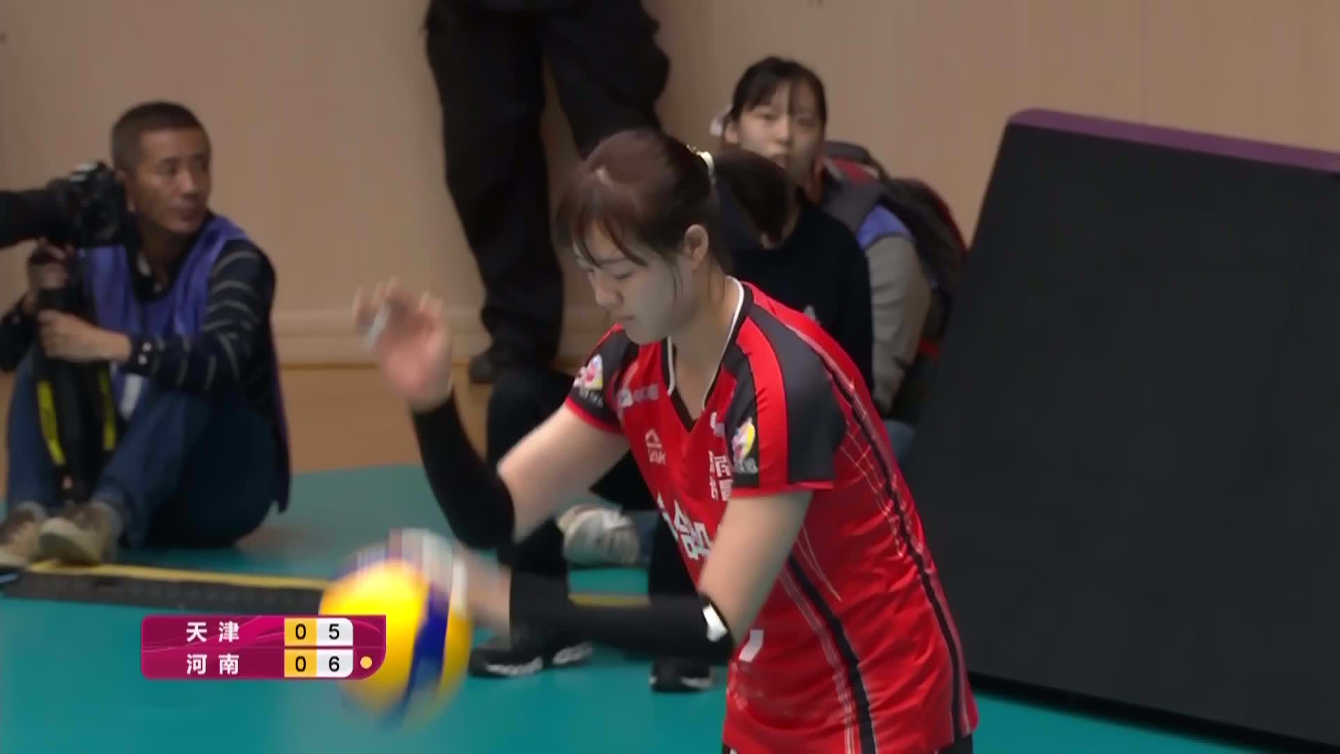 中国排球超级联赛：天津-河南 