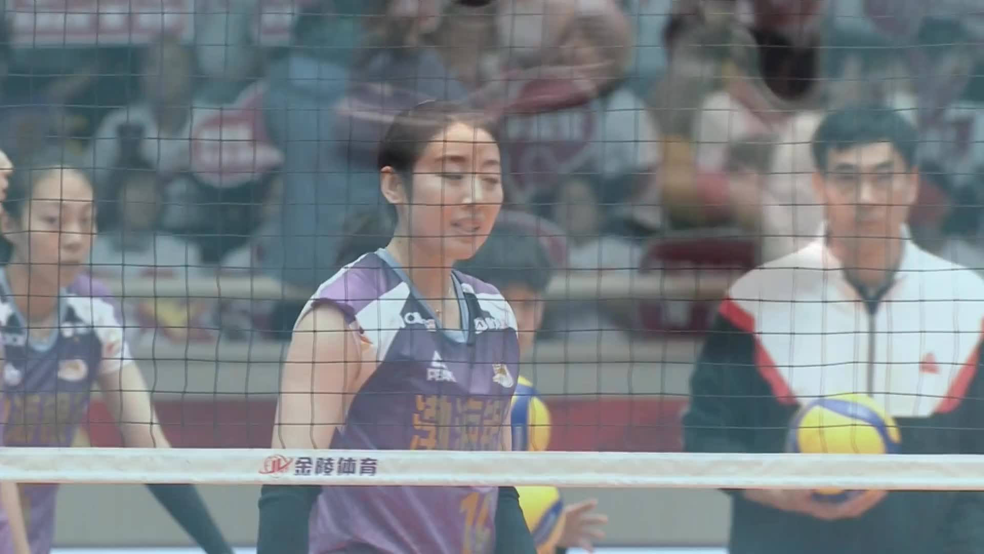 正直播朱婷PK恒大外援  女排联赛：天津-广东