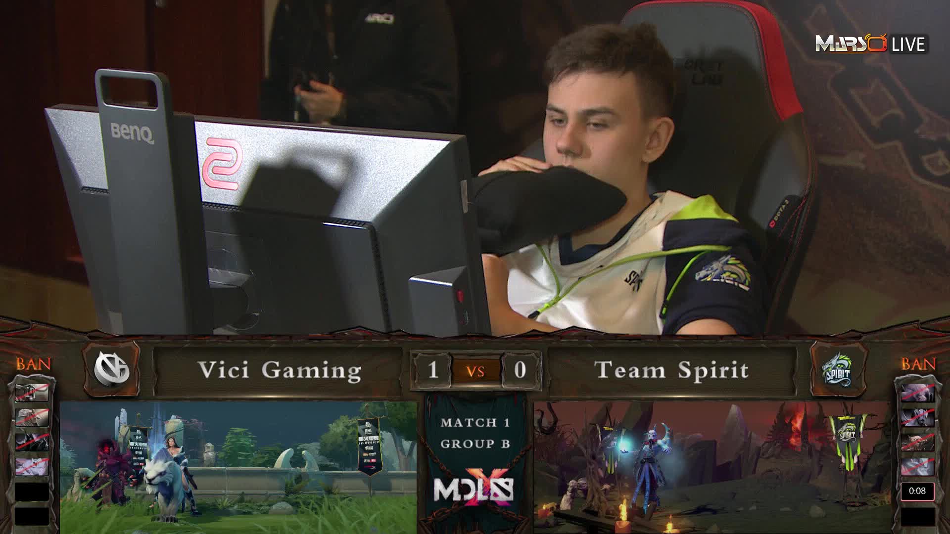 VG vs Spirit -2 MDL成都