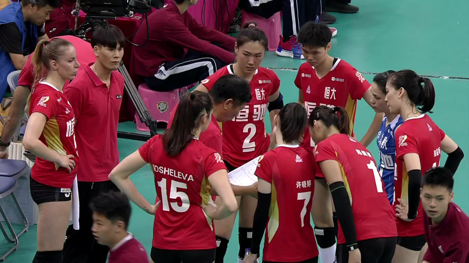 女排联赛第6轮：广东-天津（第三节）
